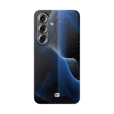 Blue Lite Phone Case for Samsung - Electric Blue Flux