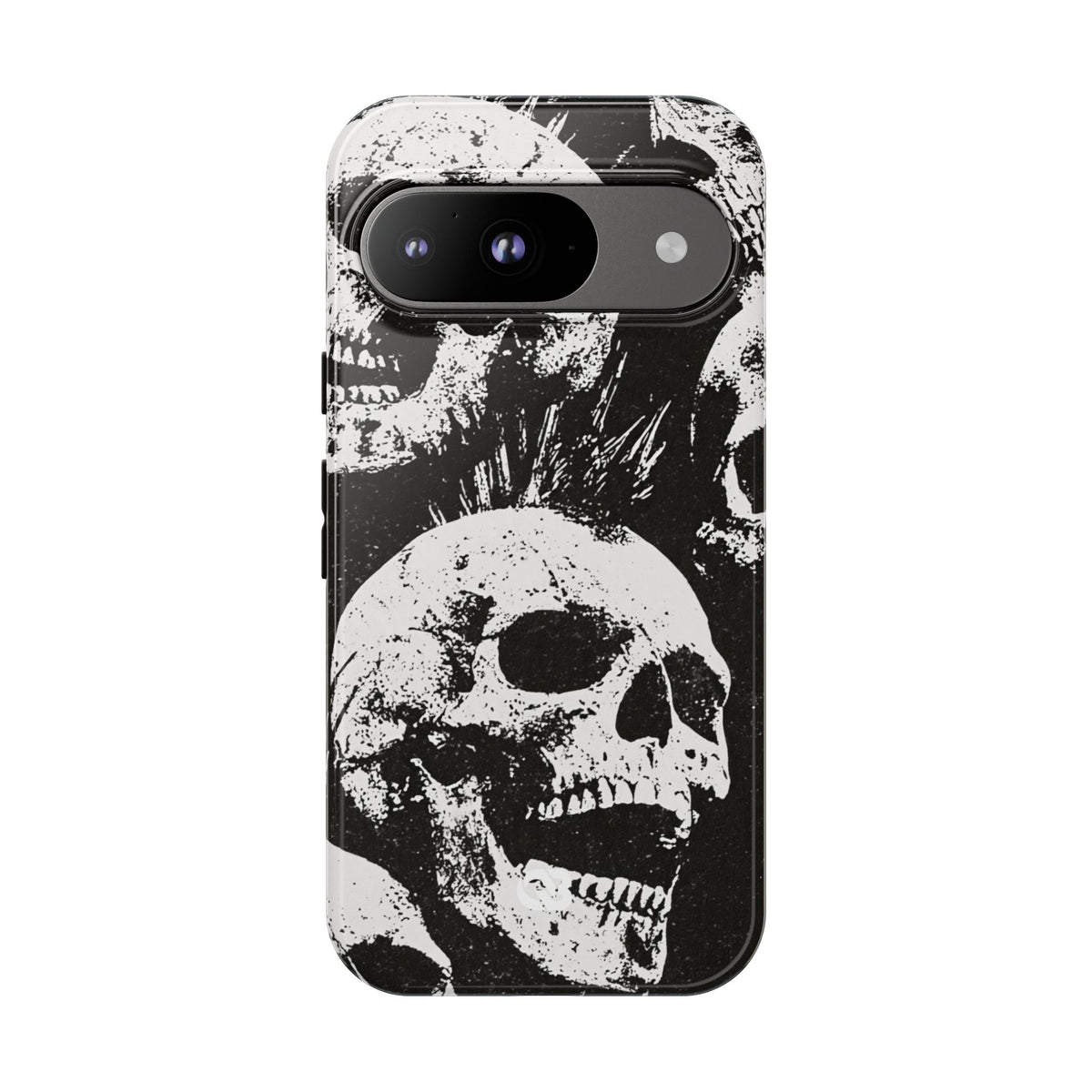 Punk Skull Riot · Tough Phone Case for Pixel ·  Black