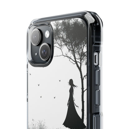 Cliffside Silhouette iPhone 15 Plus Case - Impact