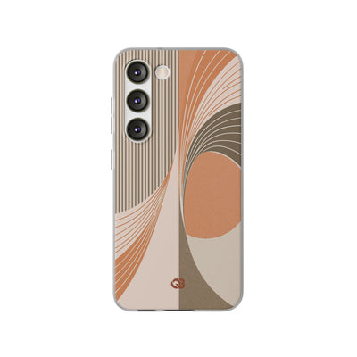 Orange Lite Phone Case for Samsung - Desert Arc Horizon