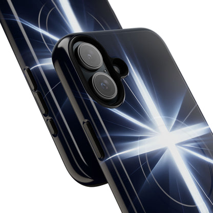 Leuchtendes Crossburst iPhone 16 Plus Case - Tough+