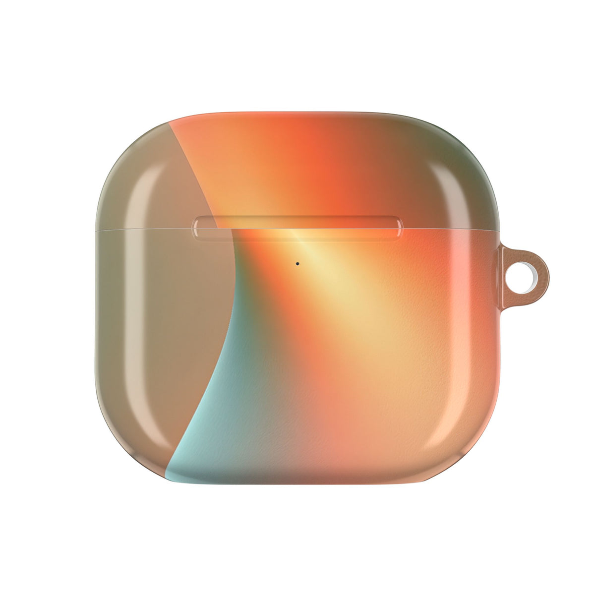Radiant Contour · Hard Case for AirPods & AirPods Pro · Orange