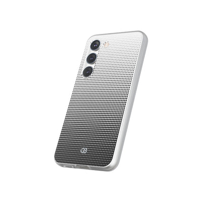 Black Lite Phone Case for Samsung - Obsidian Halftone Flux