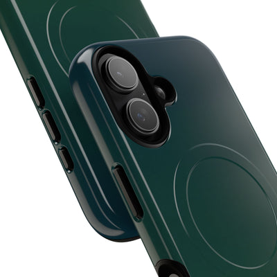 Green Tough 2.0 Magsafe Phone Case for iPhone - Midnight Pine Horizon