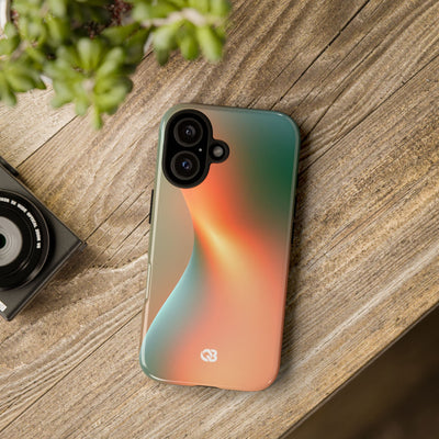 Radiant Contour · Tough Phone Case for iPhone · Orange
