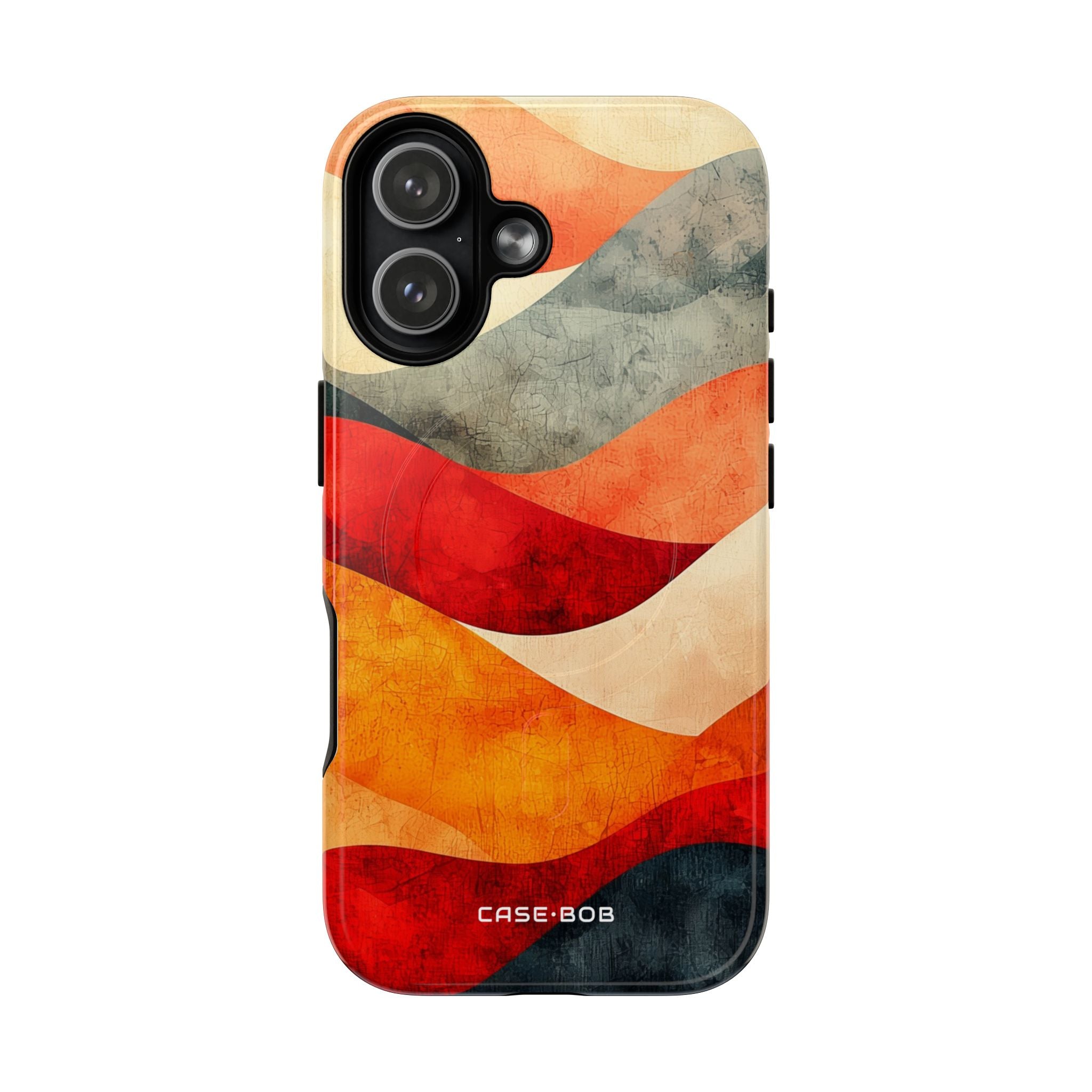 Cracked Wave Sunset iPhone 17 Case - Tough+ - CASE•BOB