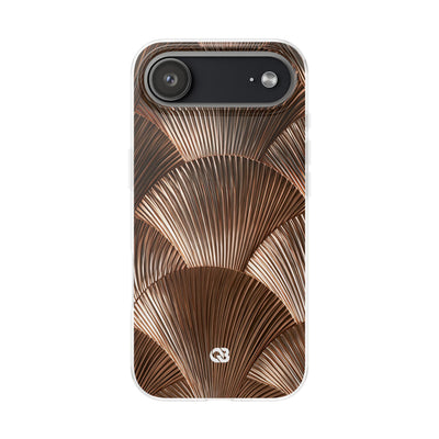 Rose Gilded Fan · Lite Phone Case for iPhone ·  Gold