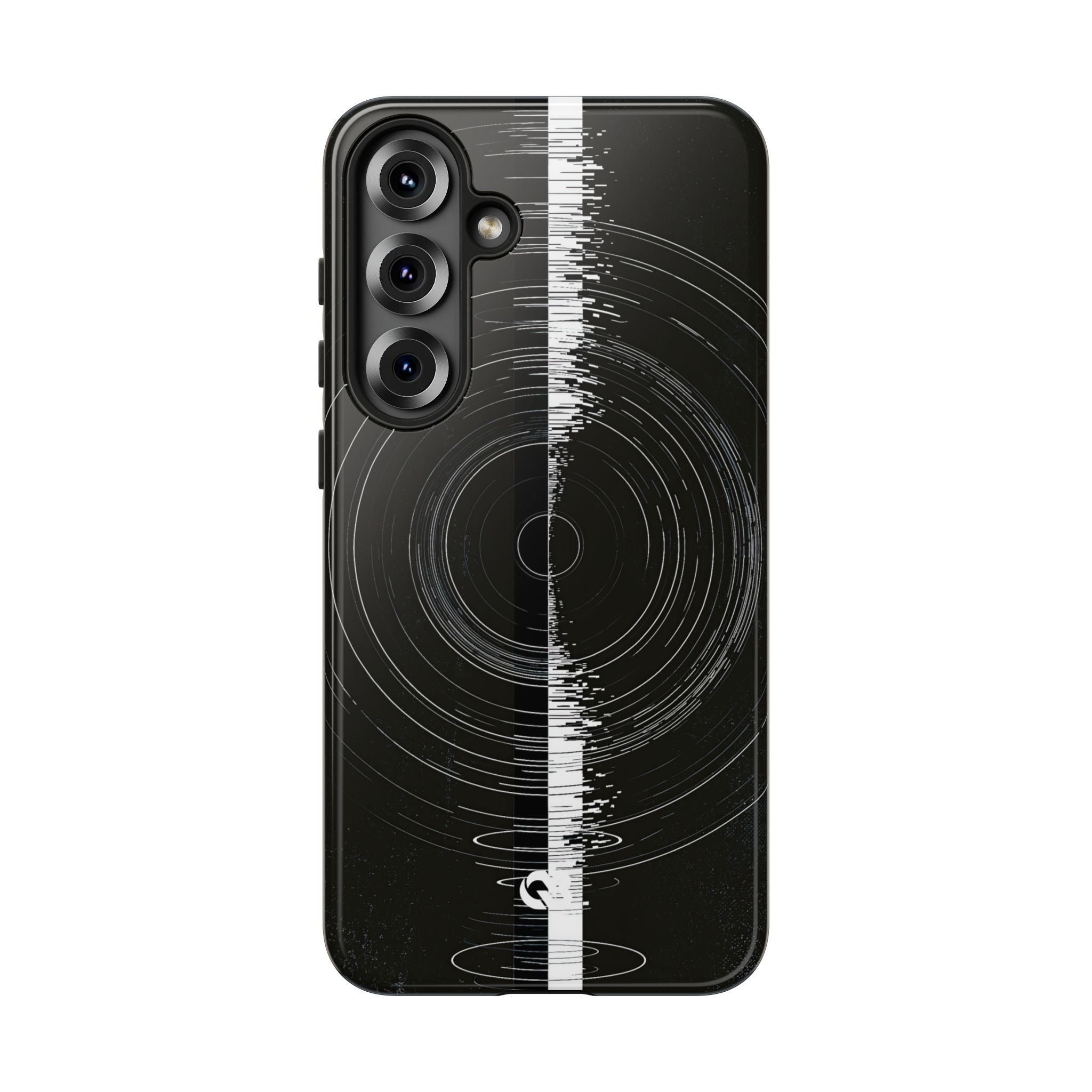 Black Tough Phone Case for Samsung - Obsidian Orbital Signal