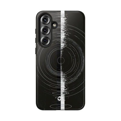 Black Tough Phone Case for Samsung - Obsidian Orbital Signal
