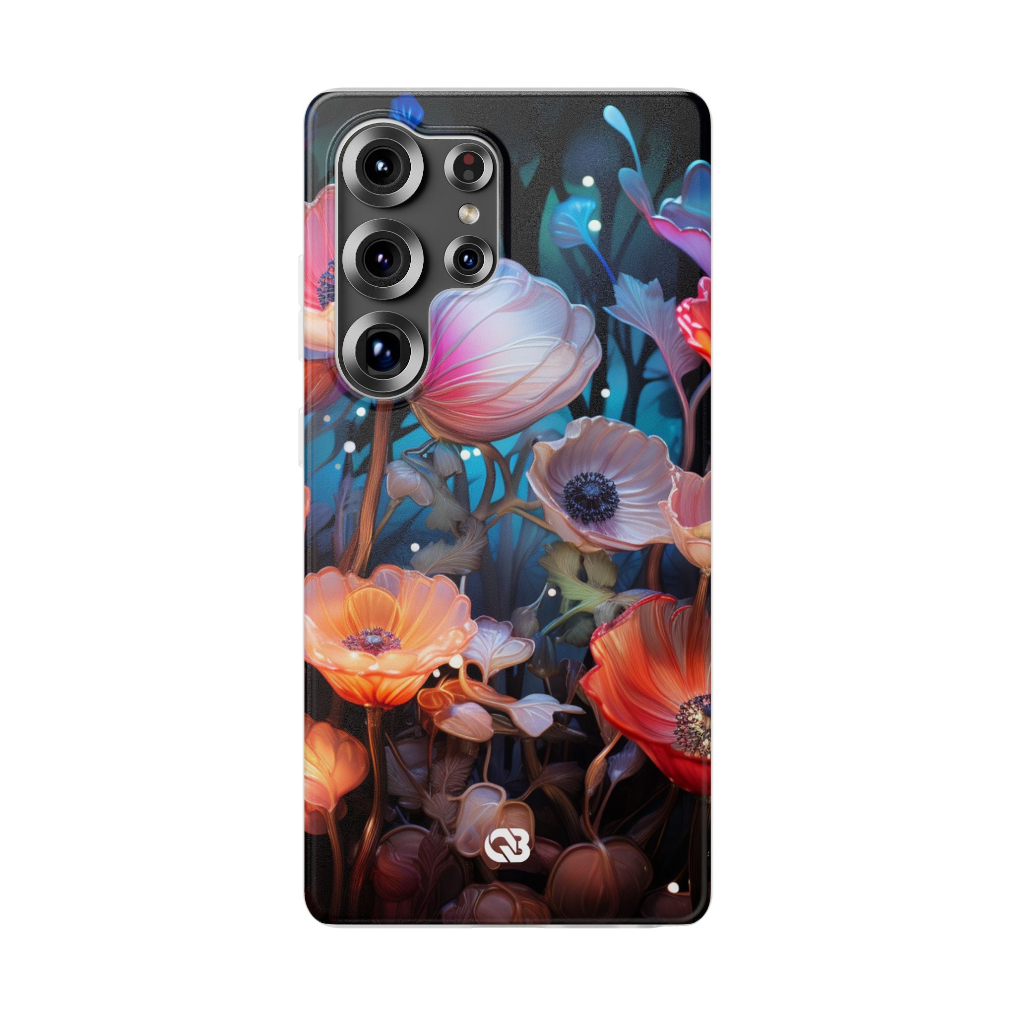 Luminous Poppy Glade · Soft Handyhülle für Samsung