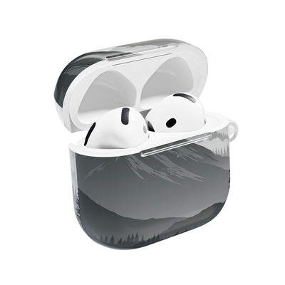 Alpine Horizon · Hard Case for AirPods & AirPods Pro · Black