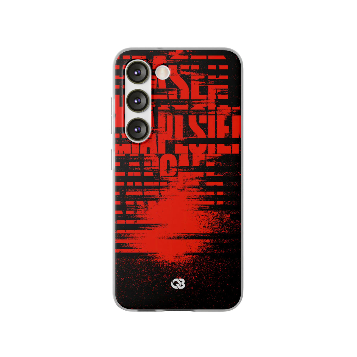 Crimson Redaction · Lite Phone Case for Samsung · Black
