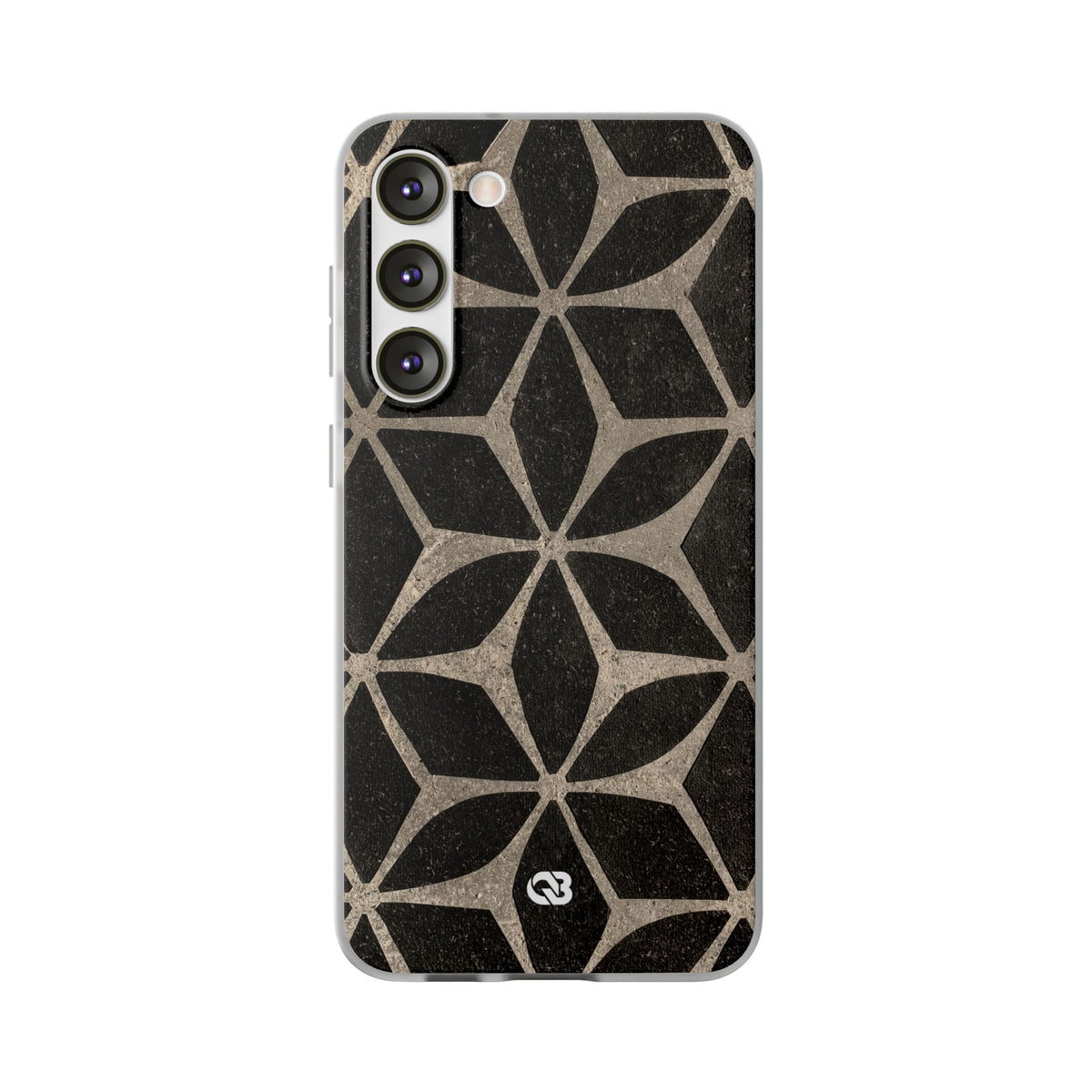 Concrete Mosaic Star · Lite Phone Case for Samsung · Black