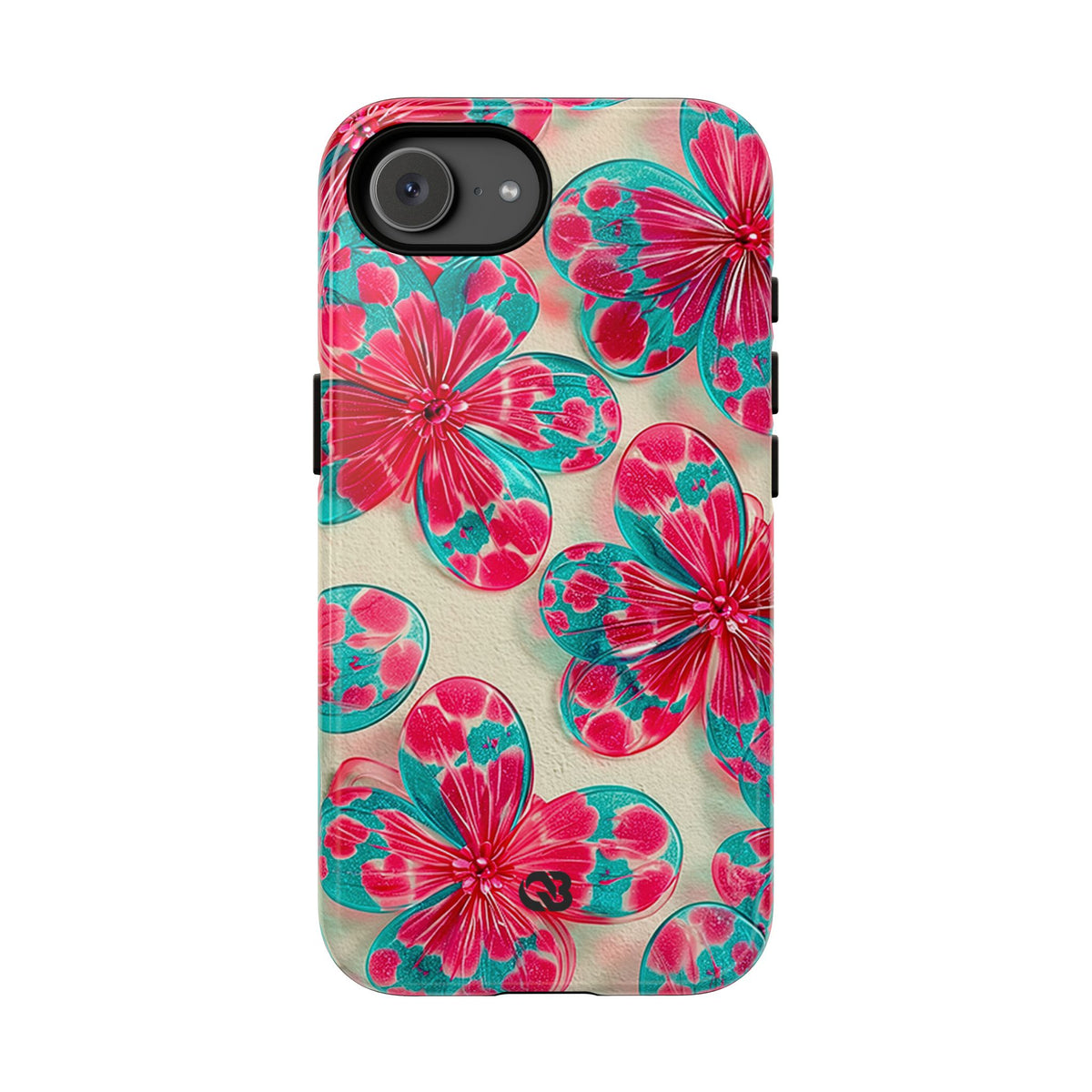 Lucite Jelly Bloom · Tough Phone Case for iPhone · Pink