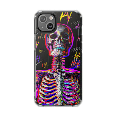Neon Glitch Skeleton · Impact Custodia per iPhone · Magsafe