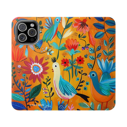 Bluebird Bloom - iPhone 16 Max Case - Wallet