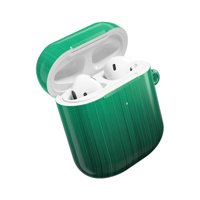 Emerald Cascade · Hard Case for AirPods & AirPods Pro · Green