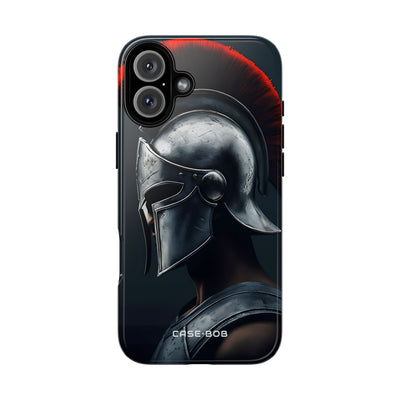 Silver Sentinel iPhone 16 Plus Case - Tough