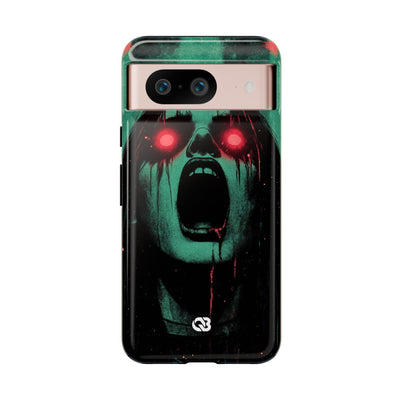 Crimson Emerald Scream · Tough Phone Case for Google Pixel