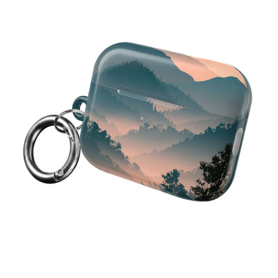 Misty Pine Summit · Hard Case for AirPods & AirPods Pro · Green