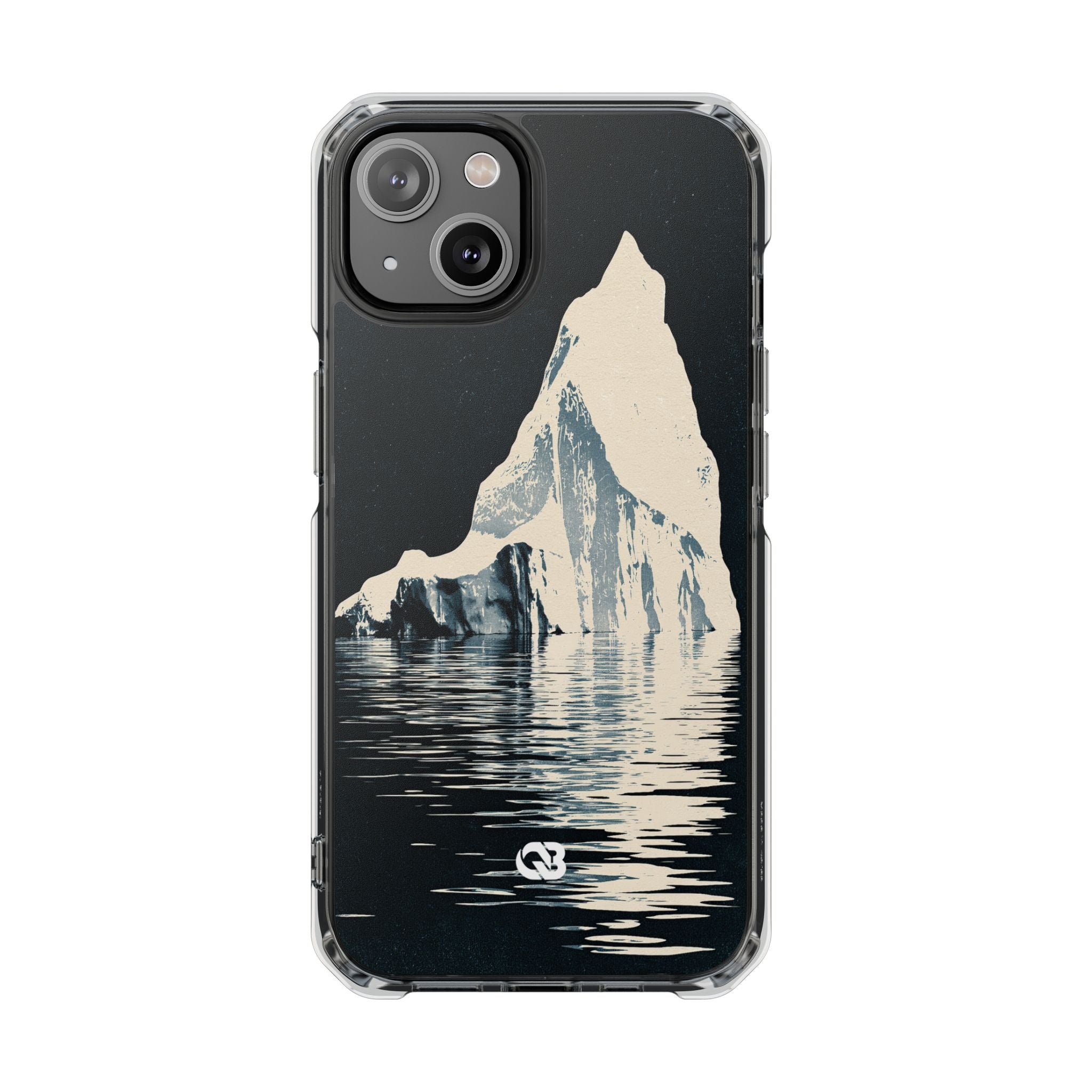 Blue Impact MagSafe Phone Case for iPhone - Frozen Navy Monolith