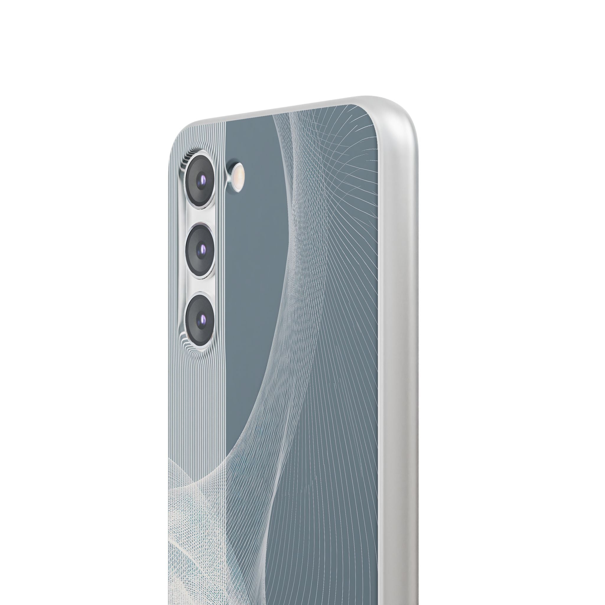 Grey Lite Phone Case for Samsung - Slate Mesh Horizon