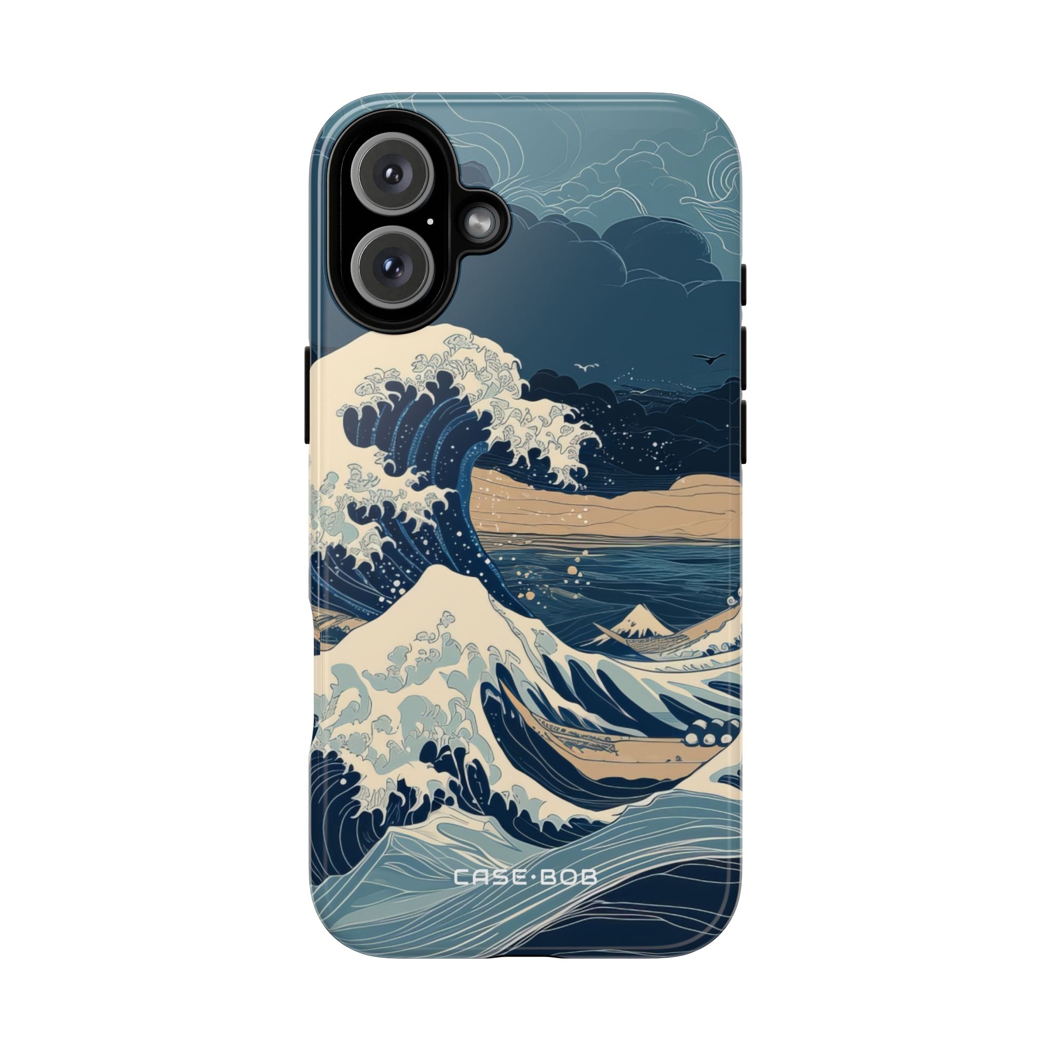 Cresting Blue Wave iPhone 16 Plus Case - Tough