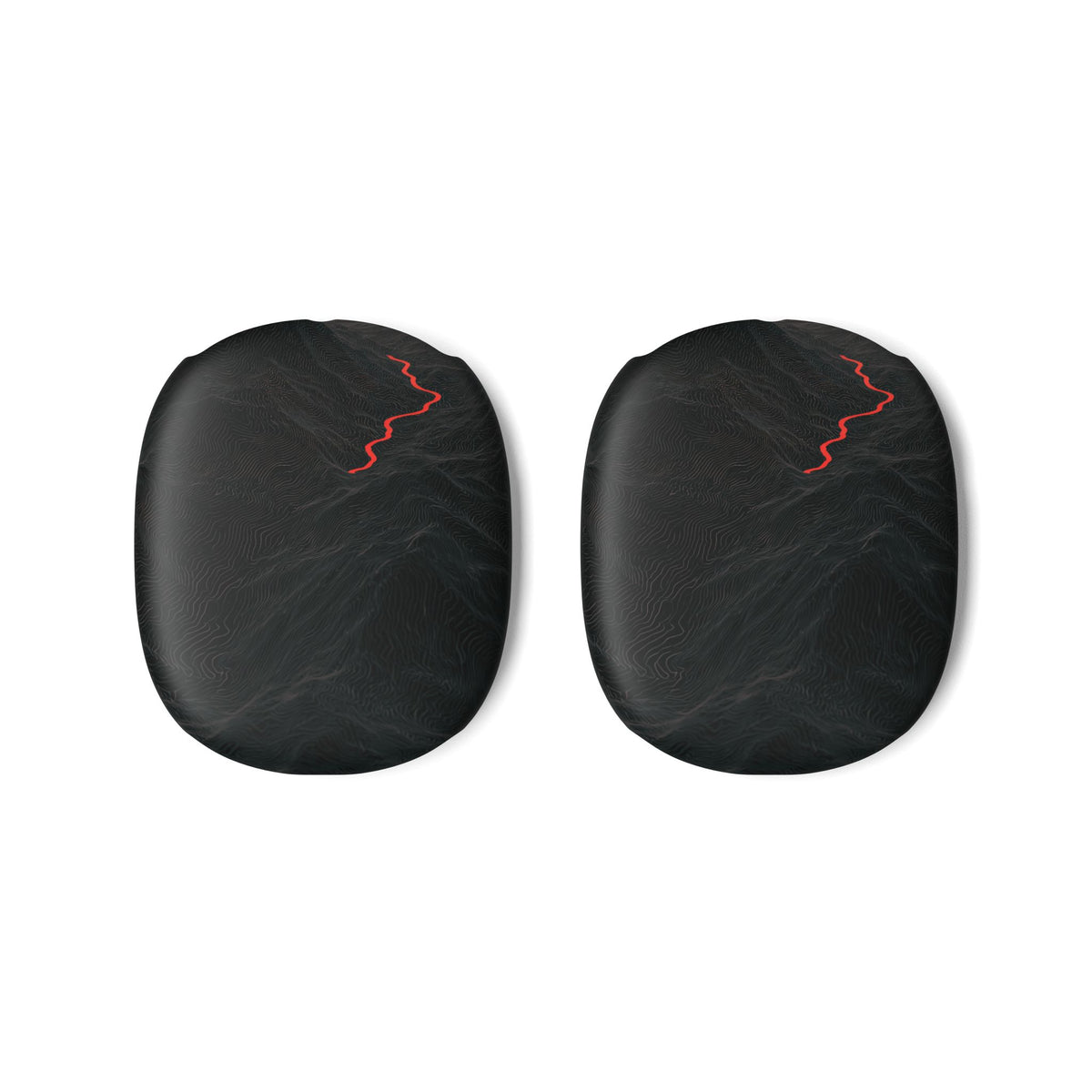 Crimson Ridge Pass · Hard Case for AirPods Max · Black
