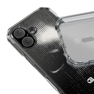 Raster Phantom · Clear Impact Magnetic Phone Case for iPhone ·  Black