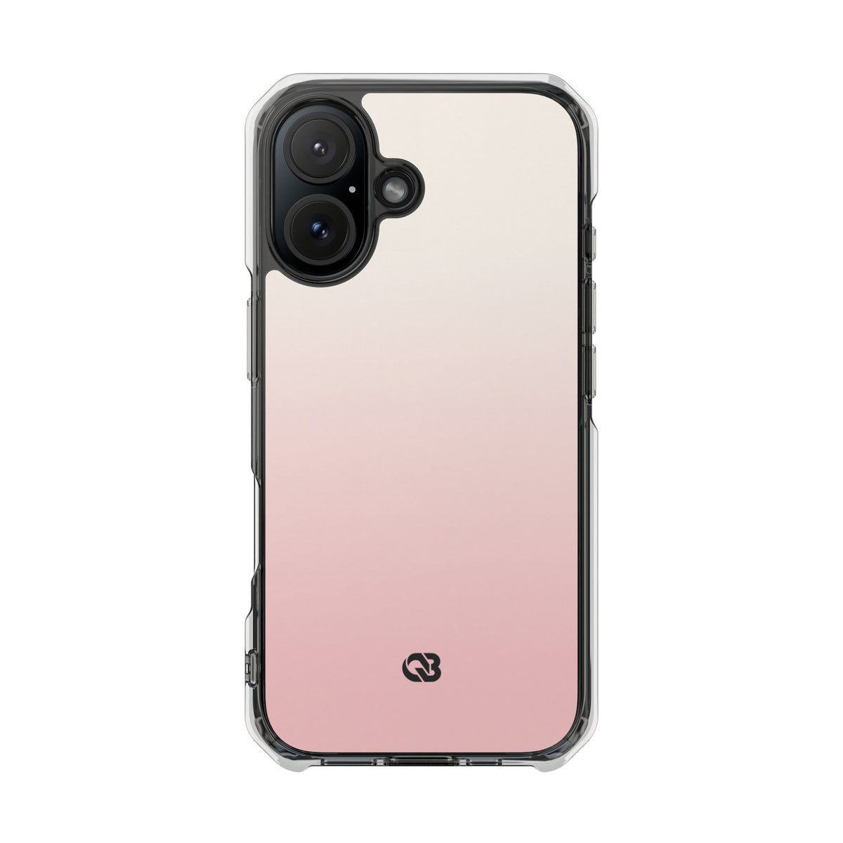 Blush Horizon · Clear Impact Magnetic Phone Case for iPhone ·  Pink