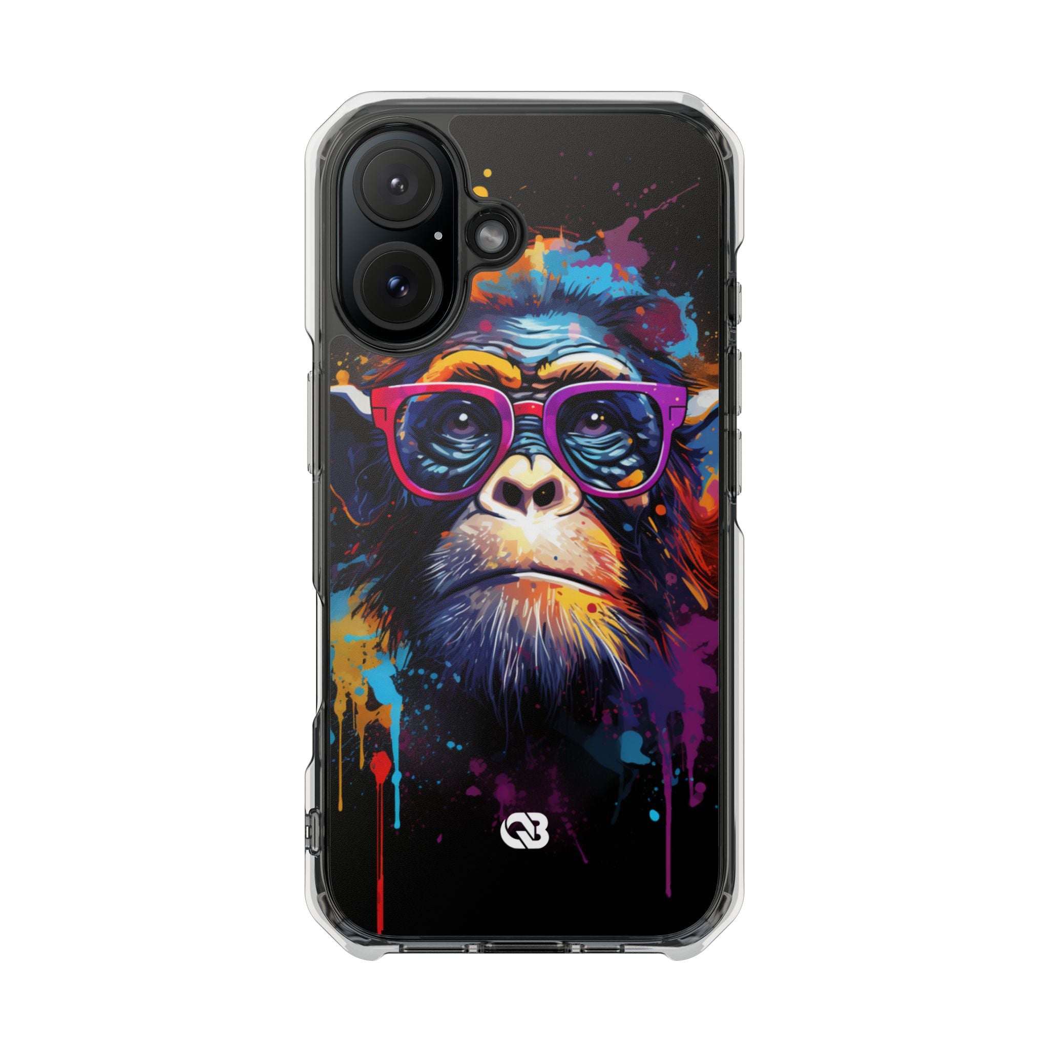 Neon Splatter Primate · Impact Magsafe