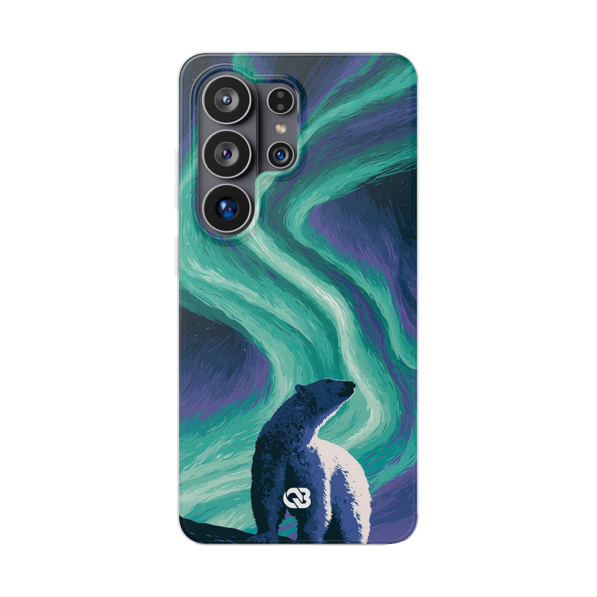 Arctic Aurora Bear · Lite Phone Case for Samsung · Teal