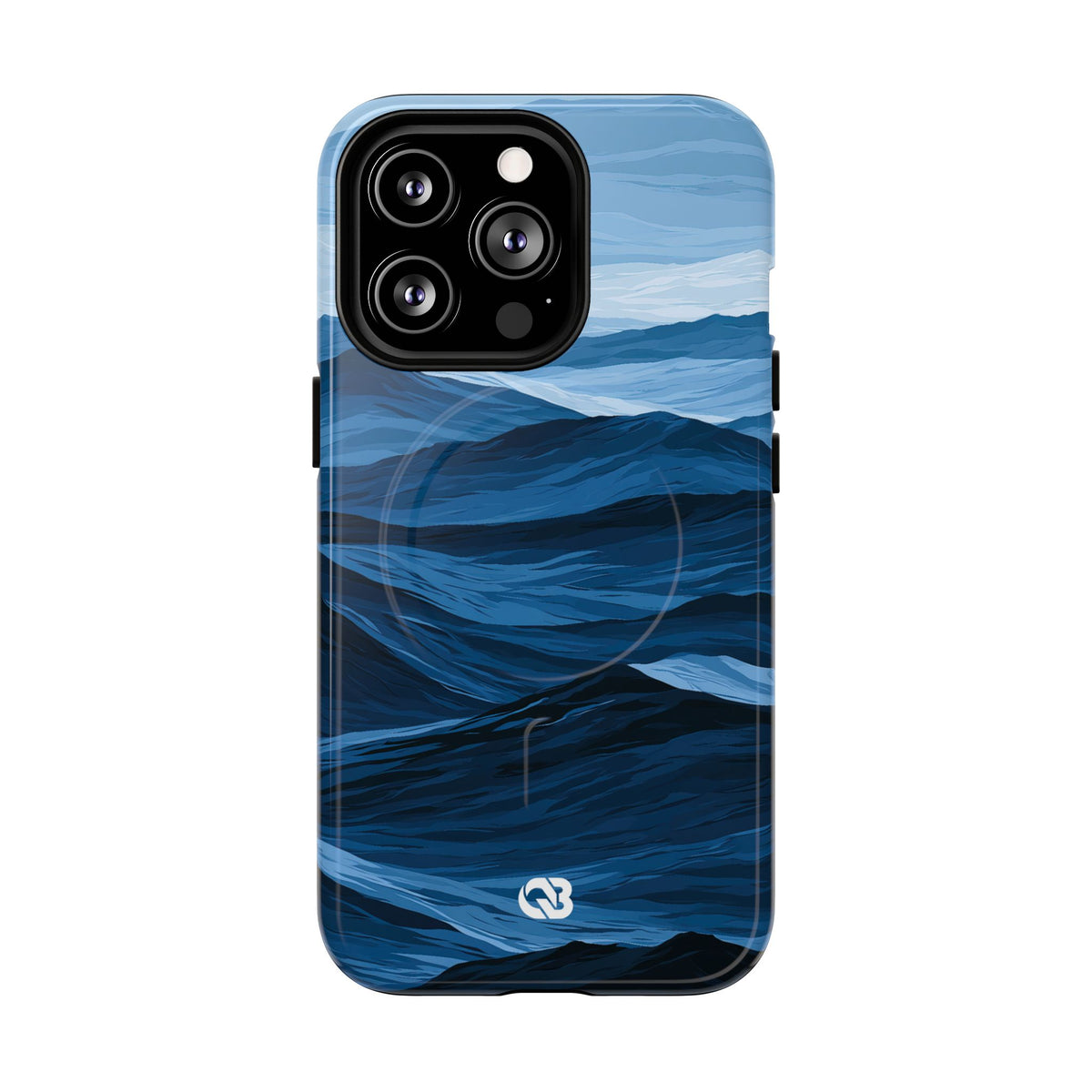 Azure Ridge Horizon · Tough 2.0 Magnetic Phone Case for iPhone · Blue