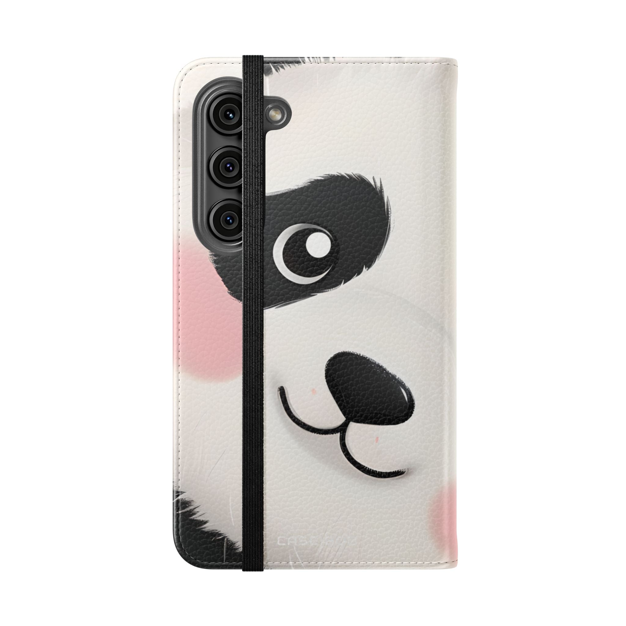 Peeking Panda Blush - Samsung S23 Case - Wallet