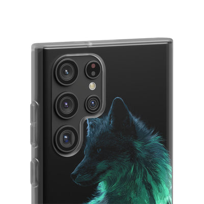 Nordic Aurora Fox · Lite Phone Case for Samsung · Teal