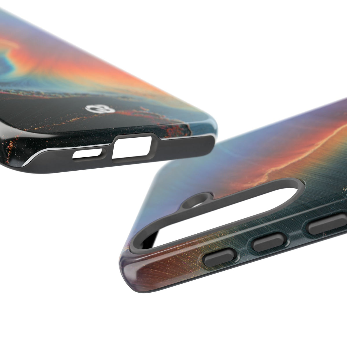 Prismatic Aura Shift · Tough Phone Case for Samsung · Blue