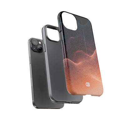 Spectral Elevation · Tough Phone Case for iPhone · Orange