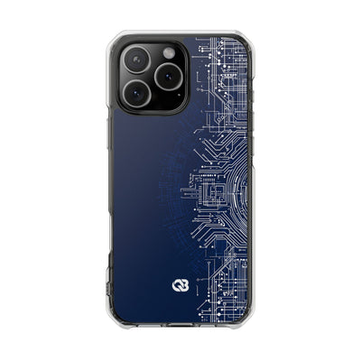 Blue Impact MagSafe Phone Case for iPhone - Cobalt Circuit Logic
