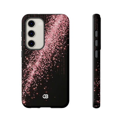 Rose Digital Cascade · Tough Phone Case for Samsung · Pink