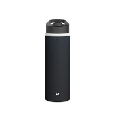 Brushed Obsidian Steel · Insulated Water Bottle · Black