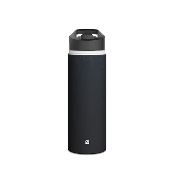 Brushed Obsidian Steel · Insulated Water Bottle · Black
