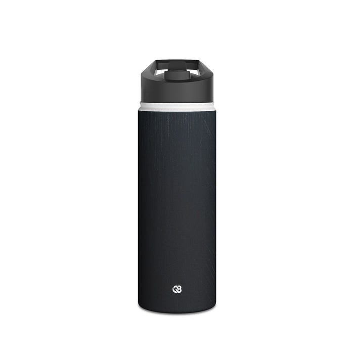 Brushed Obsidian Steel · Insulated Water Bottle · Black