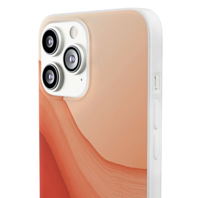 Terracotta Flow · Lite Phone Case for iPhone ·  Orange