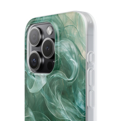 Translucent Aqua Flow · Lite Phone Case for iPhone ·  Teal