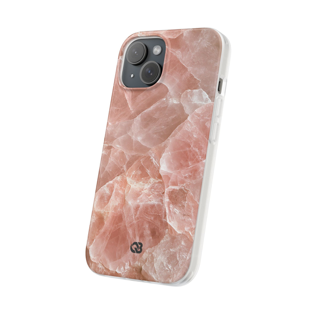 Rose Quartz Facet · Lite Phone Case for iPhone ·  Pink