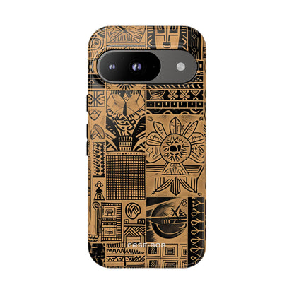 Tribal Faces Google Pixel 9 Case - Tough