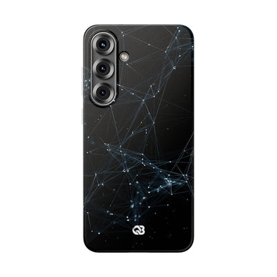 Black Lite Phone Case for Samsung - Arctic Neural Mesh