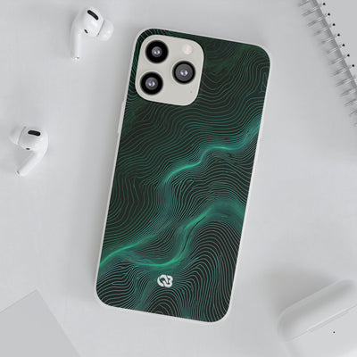 Emerald Topo Ridge · Lite Phone Case for iPhone ·  Green