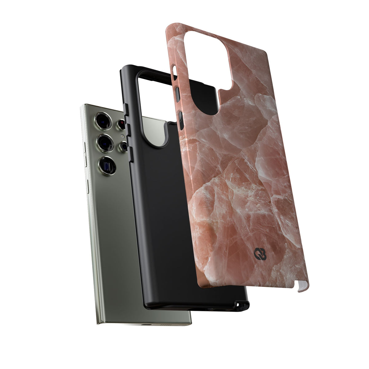 Rose Quartz Facet · Tough Phone Case for Samsung · Pink