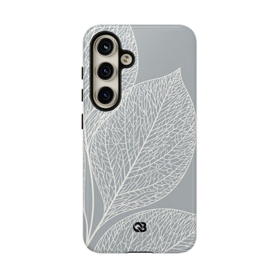 Grey Tough Phone Case for Samsung - Frosted Ash Veins